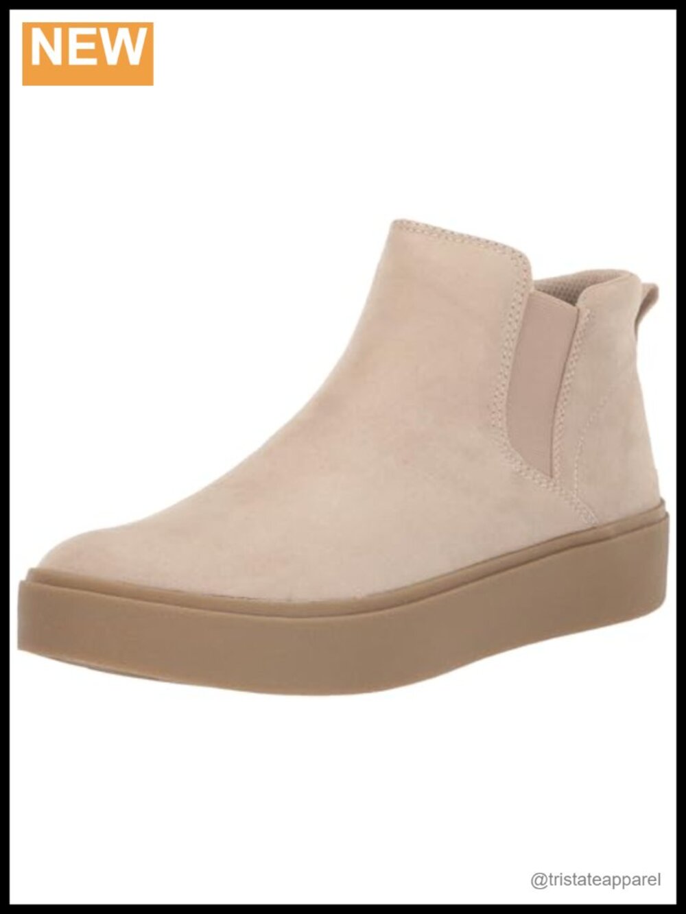 Women's Slip On Platform Sneaker Boot with Recycled Materials